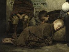 Sans asile, 1883. Creator: Fernand Pelez