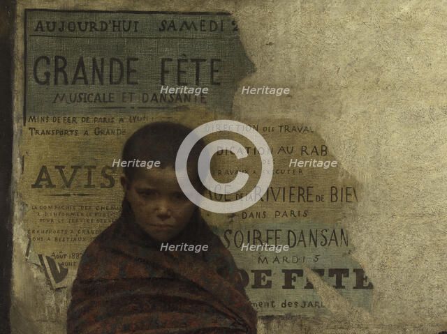 Sans asile, 1883. Creator: Fernand Pelez.