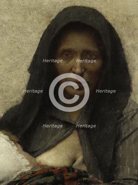 Sans asile, 1883. Creator: Fernand Pelez.