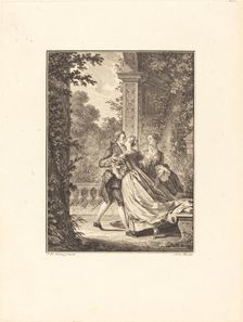 Sans rien comprendre à ce mystère, 1773. Creator: Noel Le Mire
