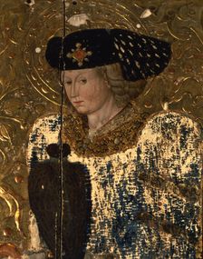 Sant Julia d Aspa Painting on wood from the chapel of the Episcopal Palace d Aspa, attribute…