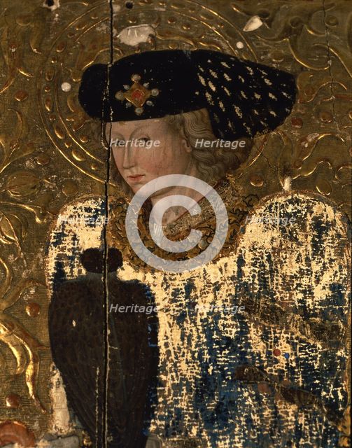  'Sant Julia d 'Aspa' Painting on wood from the chapel of the Episcopal Palace d' Aspa, attribute…