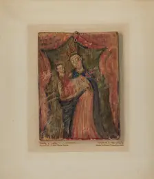 Santo, 1936. Creator: Maude Valle