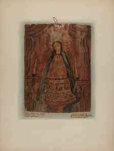 Santo, 1936. Creator: Maude Valle