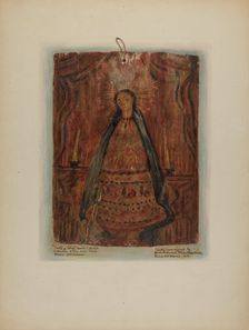 Santo, 1936. Creator: Maude Valle