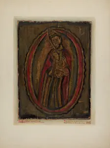 Santo, 1936. Creator: Maude Valle