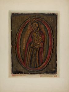 Santo, 1936. Creator: Maude Valle
