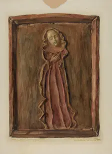 Santo, 1936. Creator: Maude Valle