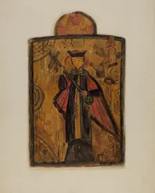 Santo, 1936. Creator: Maude Valle