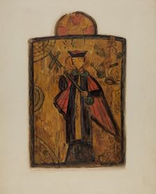 Santo, 1936. Creator: Maude Valle