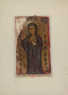 Santo, 1936. Creator: Maude Valle