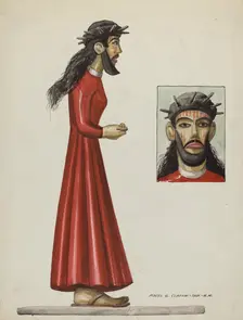 Santo "Christo", c. 1937. Creator: Majel G. Claflin