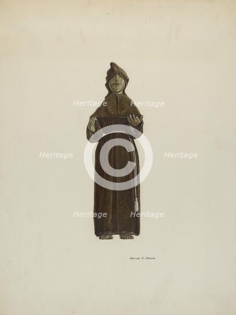 Santo Bulto, 1939. Creator: George E. Rhone.