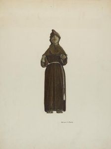 Santo Bulto, 1939. Creator: George E. Rhone