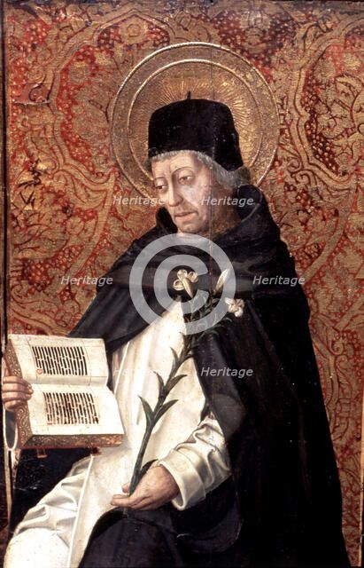 Santo Domingo de Guzman (1171-1221), Spanish religious founder of the Order of Preachers.