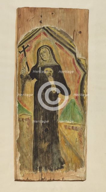 Santo (Santa Rita), c. 1939. Creator: Carl O'Bergh.
