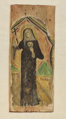 Santo (Santa Rita), c. 1939. Creator: Carl O'Bergh
