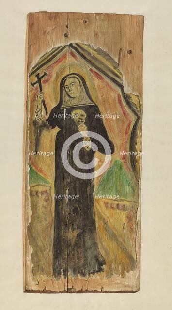 Santo (Santa Rita), c. 1939. Creator: Carl O'Bergh.