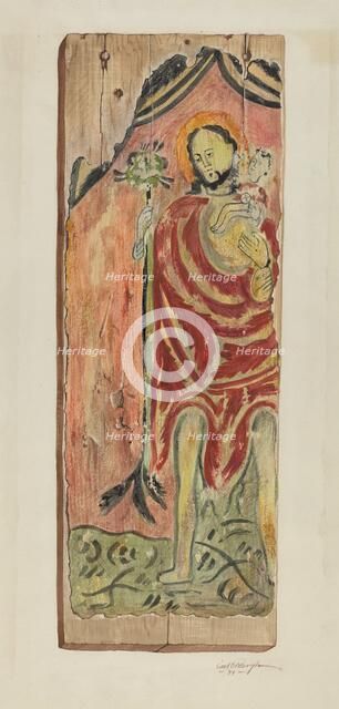 Santo (St. Joseph), 1939. Creator: Carl O'Bergh.