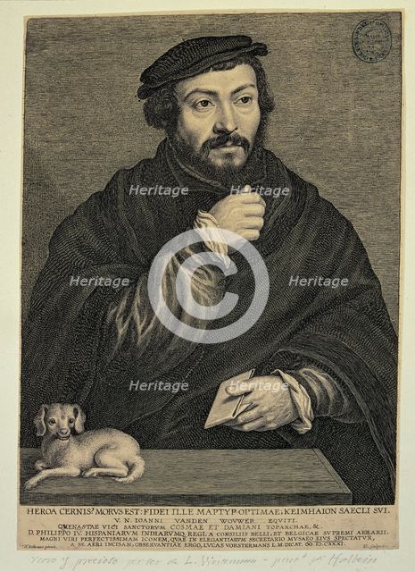 Santo Tomás Moro (1478-1535), Chancellor of England in the time of King Henry VIII.