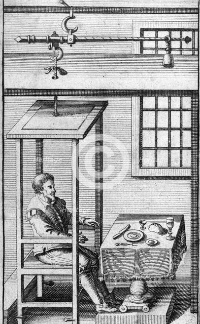 Santorio Sanctorius, c1728.  Creator: Unknown.