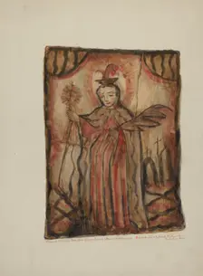 Santos Retablos, 1935/1942. Creator: Maude Valle