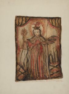 Santos Retablos, 1935/1942. Creator: Maude Valle