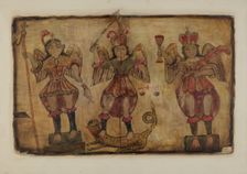 Santos Retablos, 1936. Creator: Maude Valle