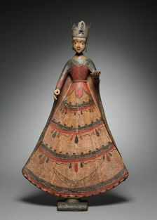 Santos: Virgin Crowned, 1800s. Creator: Unknown