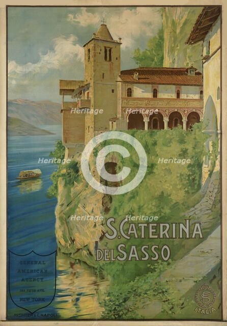 Santa Caterina del Sasso, 1925. Creator: Anonymous.