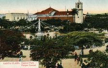 Santa Clara. Central Park - Parque Central c1910