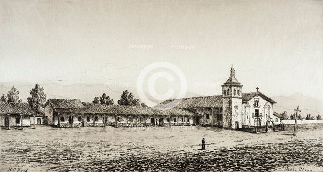 Santa Clara, published in 1883. Creator: Henry Chapman Ford.