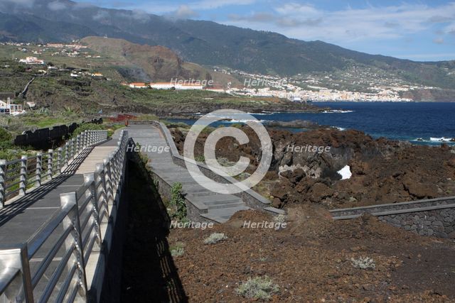 Santa Cruz de la Palma from Los Cancajos, La Palma, Canary Islands, Spain, 2009. Creator: Peter Thompson.