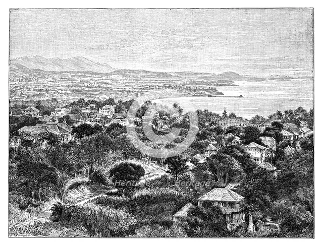 Santa Cruz Island, c1890. Artist: Unknown