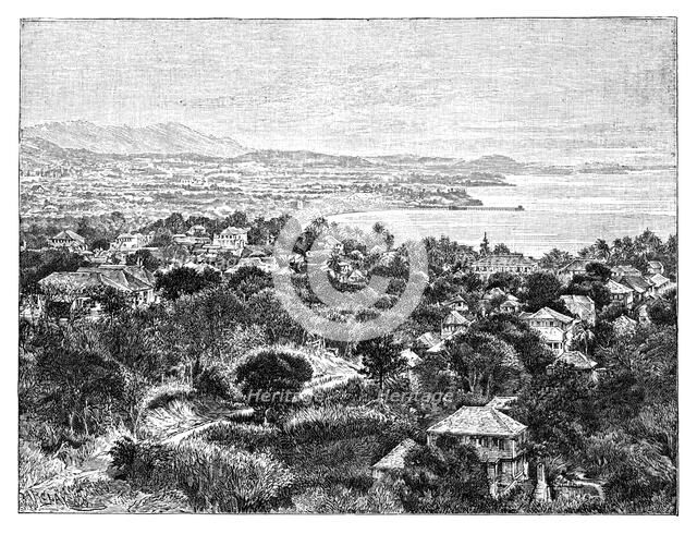 Santa Cruz Island, c1890. Artist: Unknown