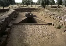 Santa Cristina sacred well in Paulilatino, Sardinia, Final Bronze Era, (2000). Creator: LTL