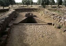 Santa Cristina sacred well in Paulilatino, Sardinia, Final Bronze Era, (2000). Creator: LTL