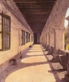 Santa Barbara Mission, 2201 Laguna Street, Santa Barbara, California, 1917. Creator: Frances Benjamin Johnston