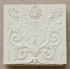 Santa Fe Building: Terracotta Block with Foliate Design, 1904. Creator: Daniel Burnham