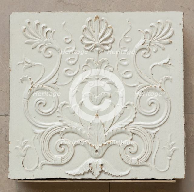 Santa Fe Building: Terracotta Block with Foliate Design, 1904. Creator: Daniel Burnham.