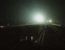 Santa Fe R.R. yards, Argentine, Kansas., 1943. Creator: Jack Delano