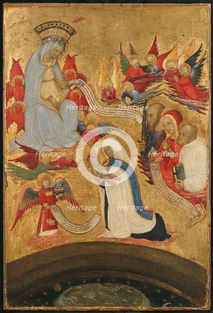 Santa Francesca Romana Holding the Christ Child, ca. 1445. Creator: Antonio del Massaro da Viterbo.