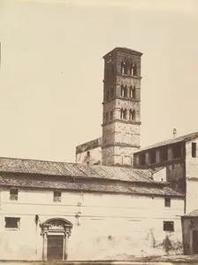 Santa Francesca Romana, Rome, 1850s. Creator: Unknown