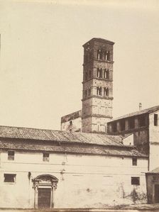 Santa Francesca Romana, Rome, 1850s. Creator: Unknown