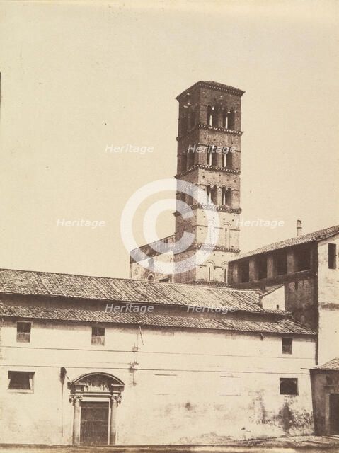 Santa Francesca Romana, Rome, 1850s. Creator: Unknown.