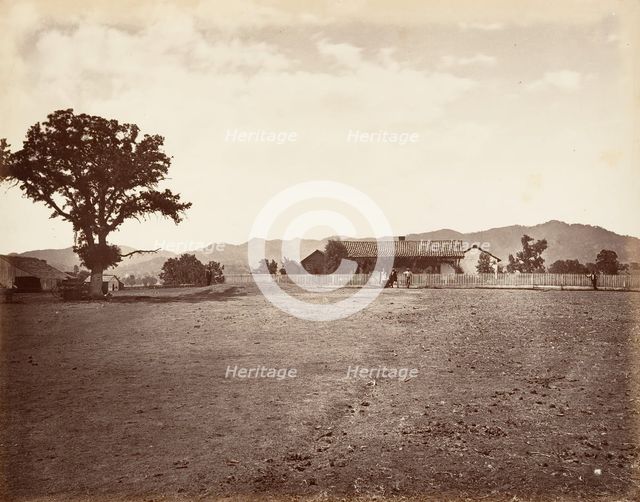 Santa Margarita Ranch, 1876, printed ca. 1876. Creator: Carleton Emmons Watkins.