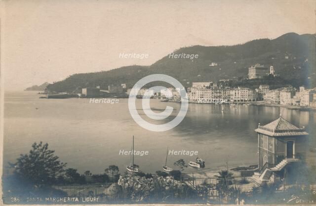 'Santa Margherita Ligure', c1910.  Artist: Unknown.