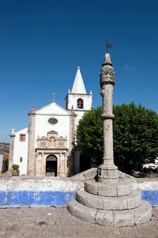 Santa Maria Church, Obidos, Portugal, 2009. Creator: Samuel Magal