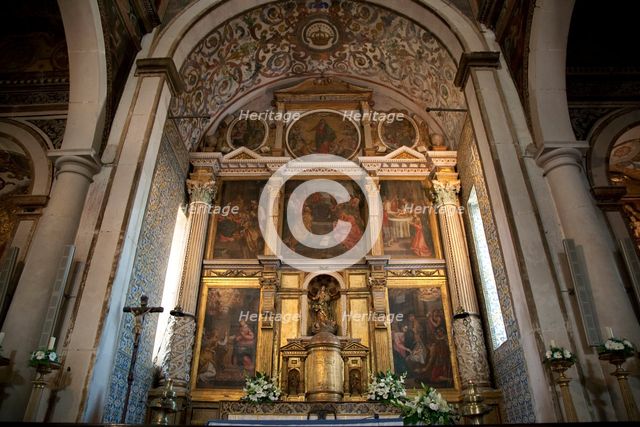 Santa Maria Church, Obidos, Portugal, 2009. Creator: Samuel Magal.