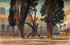 Santa Maria Degli Angeli, Rome c1870. Artist: Alfred Waterhouse